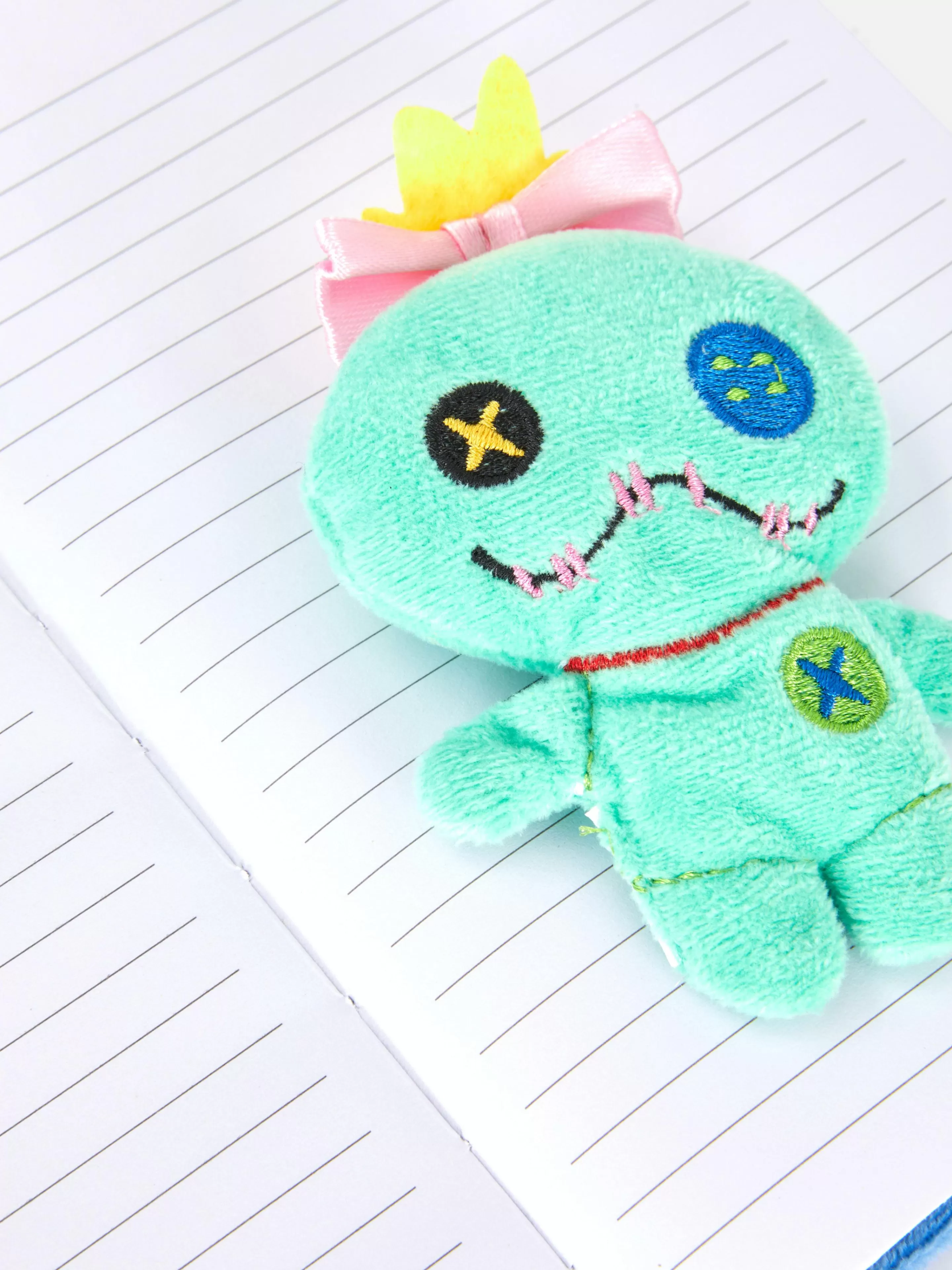 Primark Notizbücher | „Disney Stitch & Schrulle“ Plüschtier-Tagebuch Rosa