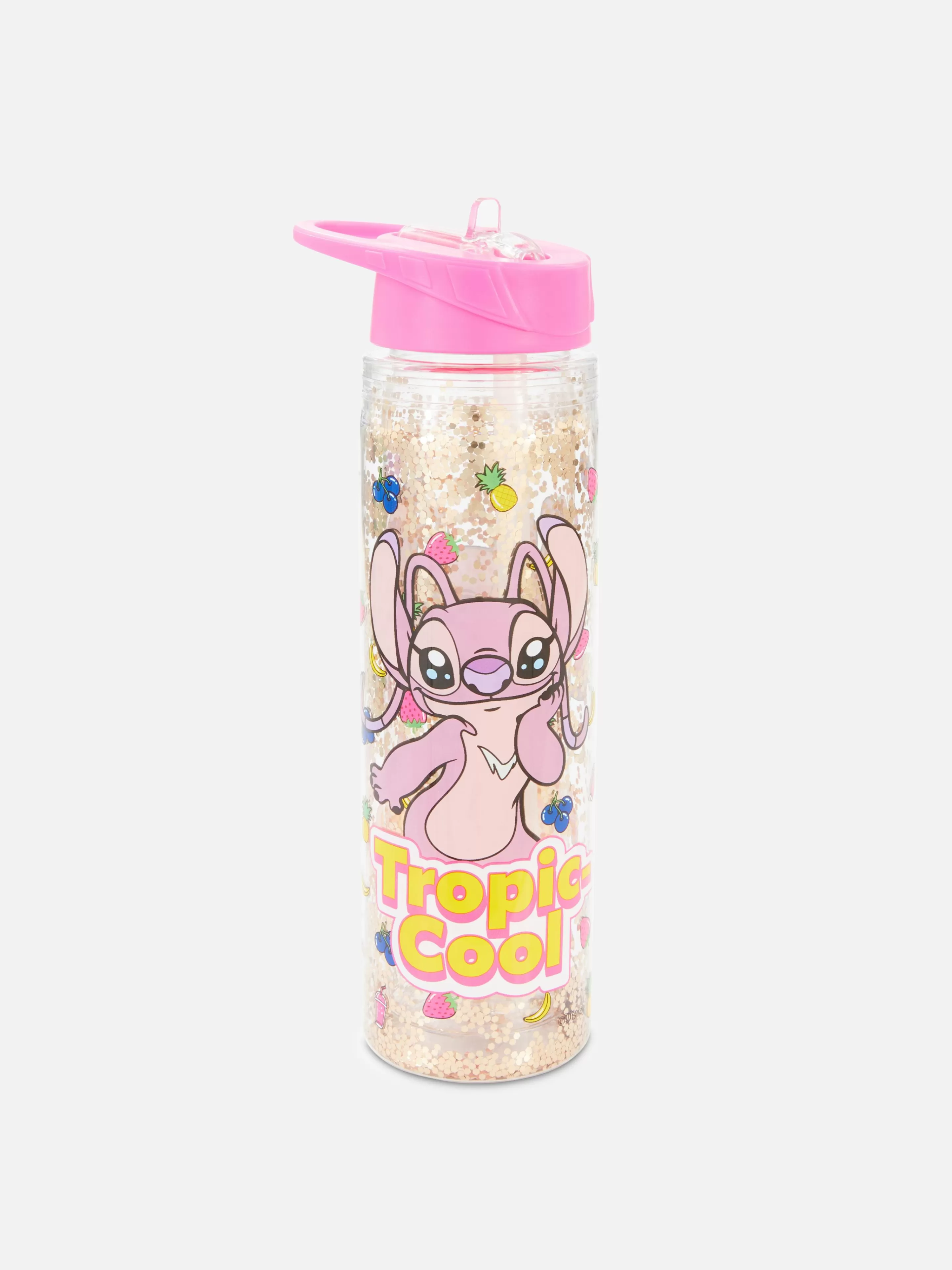 Primark Tassen Und Becher | Glitzernde „Disney Engel“ Trinkflasche Rosa