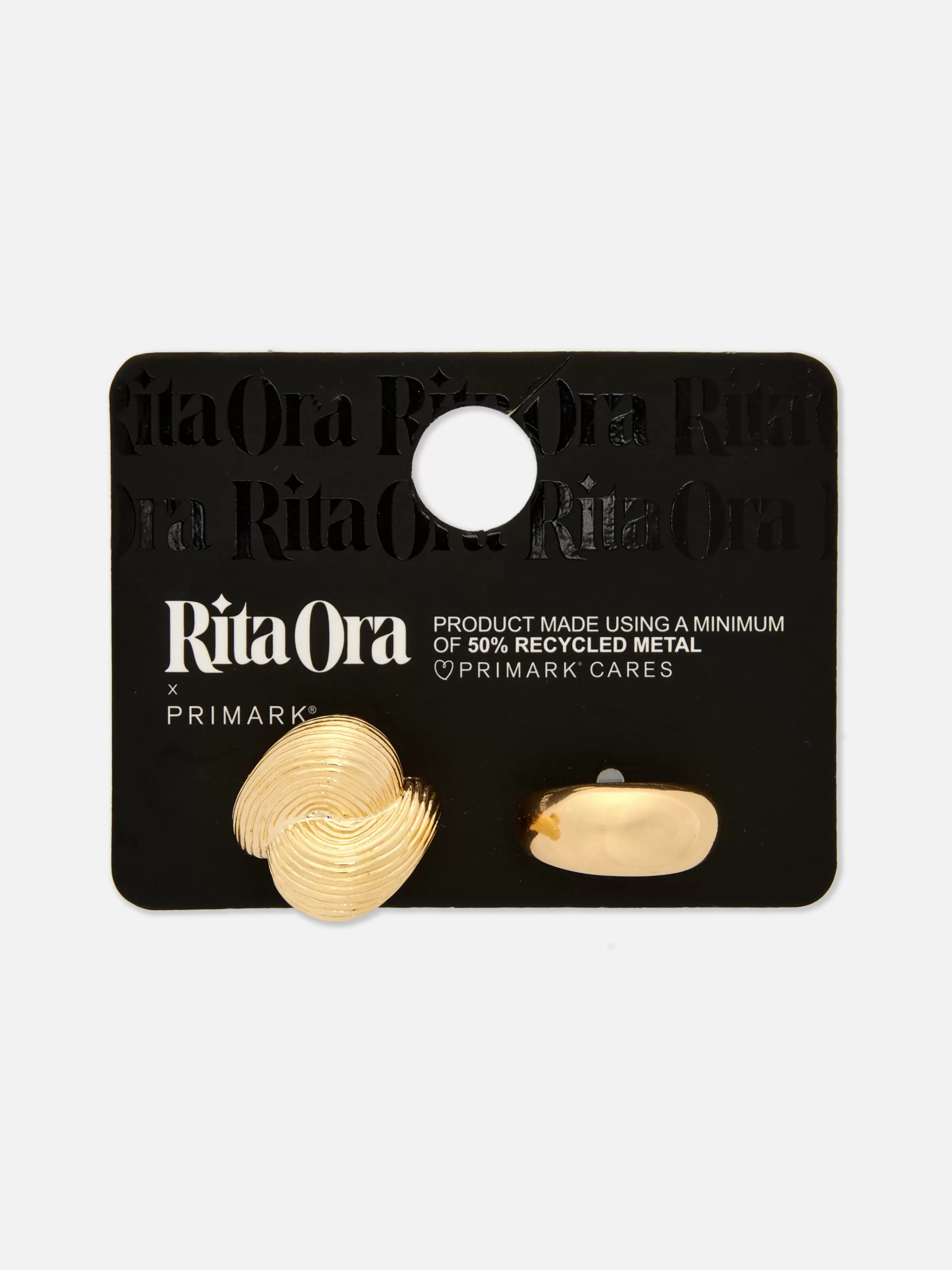 Primark Schmuck | „Rita Ora“ Ringe Im Vintage-Stil, 2er-Pack Gelb