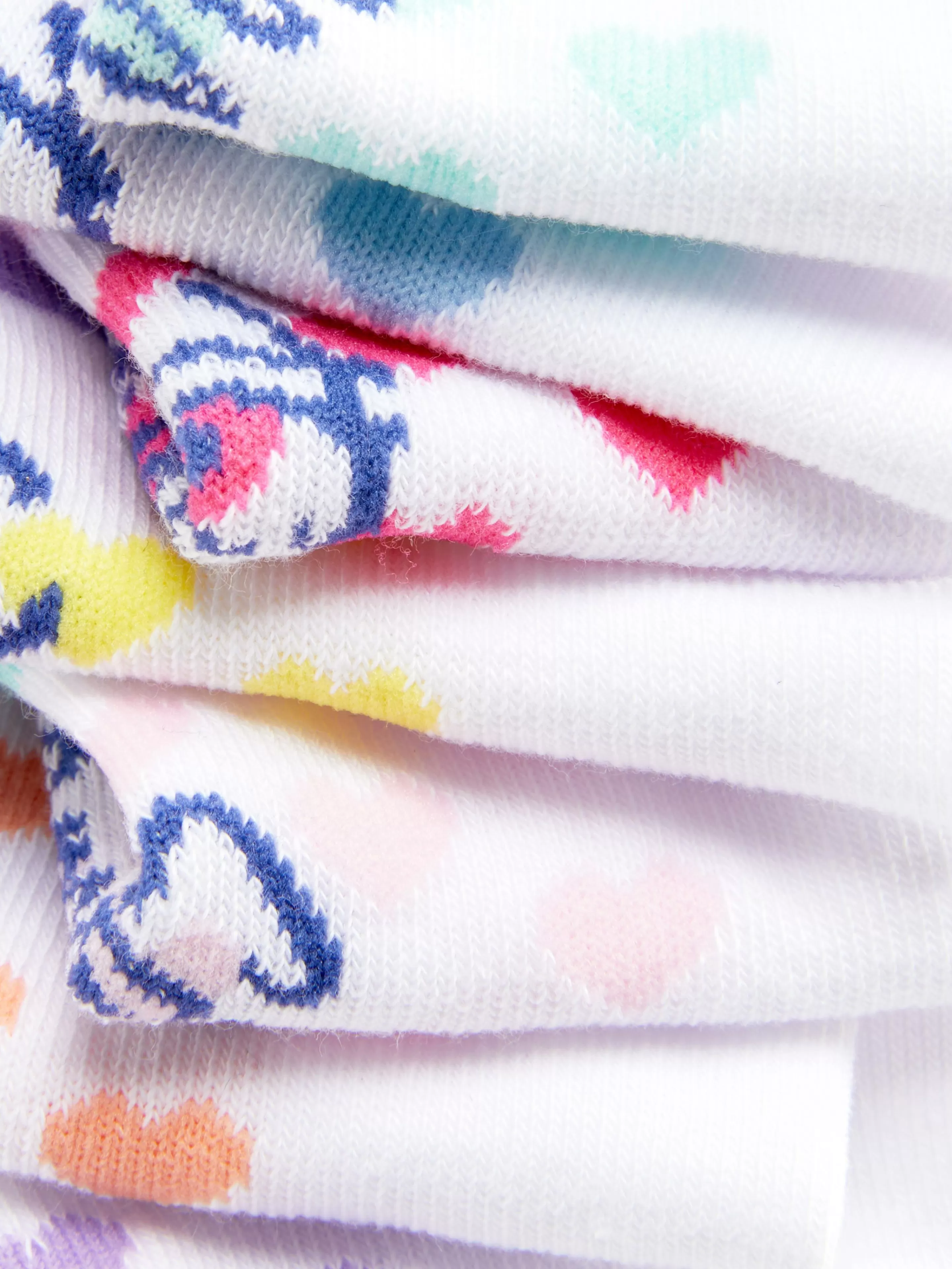 Primark Socken Und Strumpfhosen | Sneakersocken Mit Wochentagen, 7er-Pack Weiß
